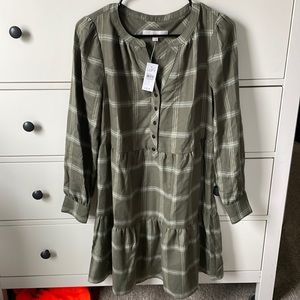 Loft tiered babydoll dress